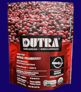 Café Dutra Moka Peaberry 250g