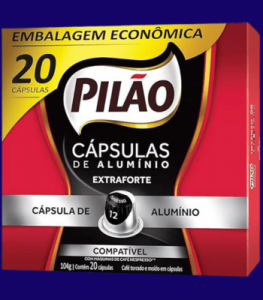 Café Pilão 20 Cápsulas Extraforte