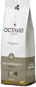 Café Torrado em Grãos Descafeinado Octavio Café 250g