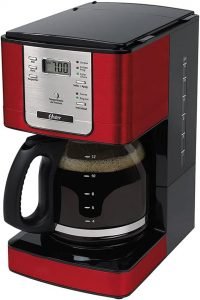 Cafeteira Programável Oster Flavor 1,5 L Vermelha e Preta 1000 W
